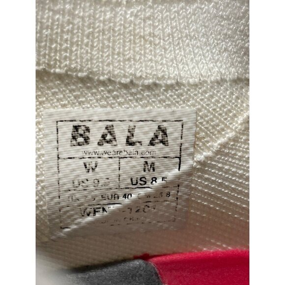 Bala Twelves Sneakers FLOW all white Healthcare Athletic Shoes Men 8.5 Women 9.5 - Picture 6 of 7